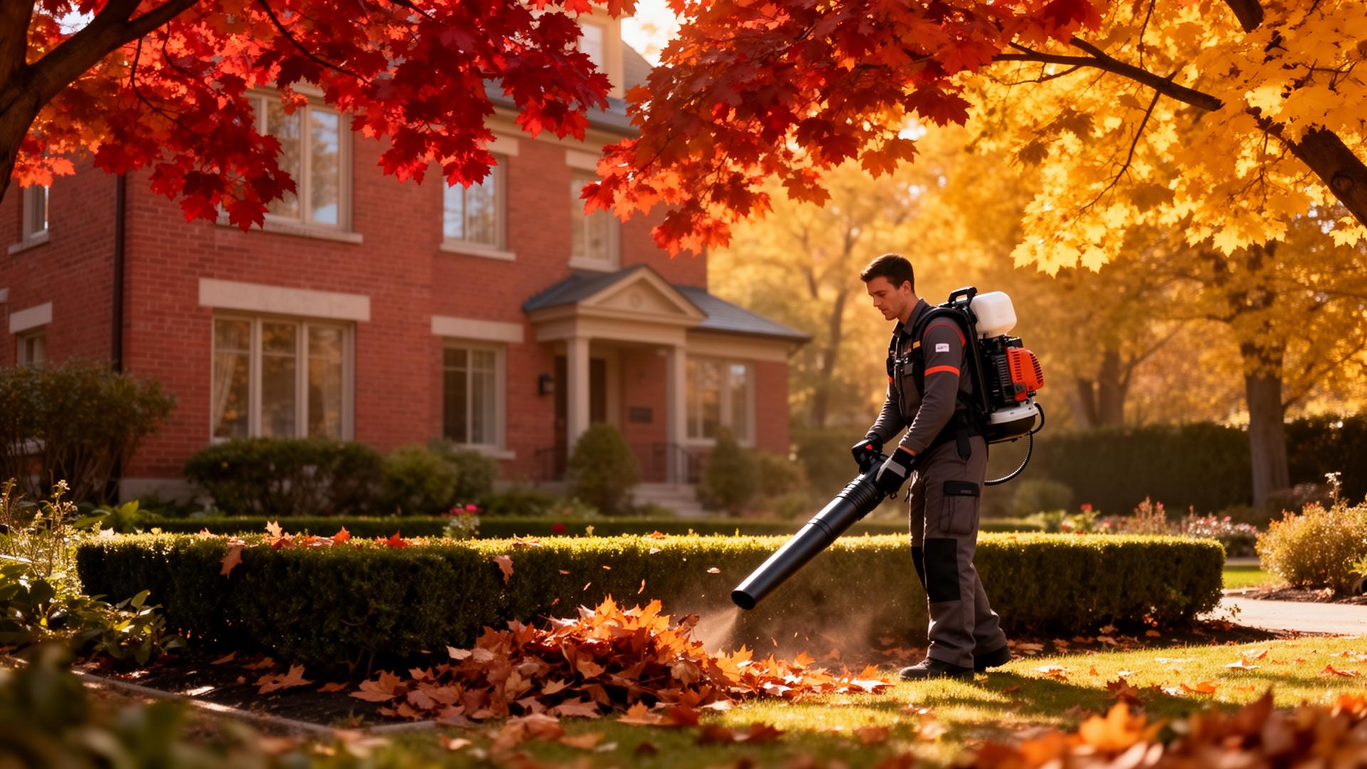 Fall Cleanup & Leaf Removal — Hamilton Ontario Antoine Landscape Contractors