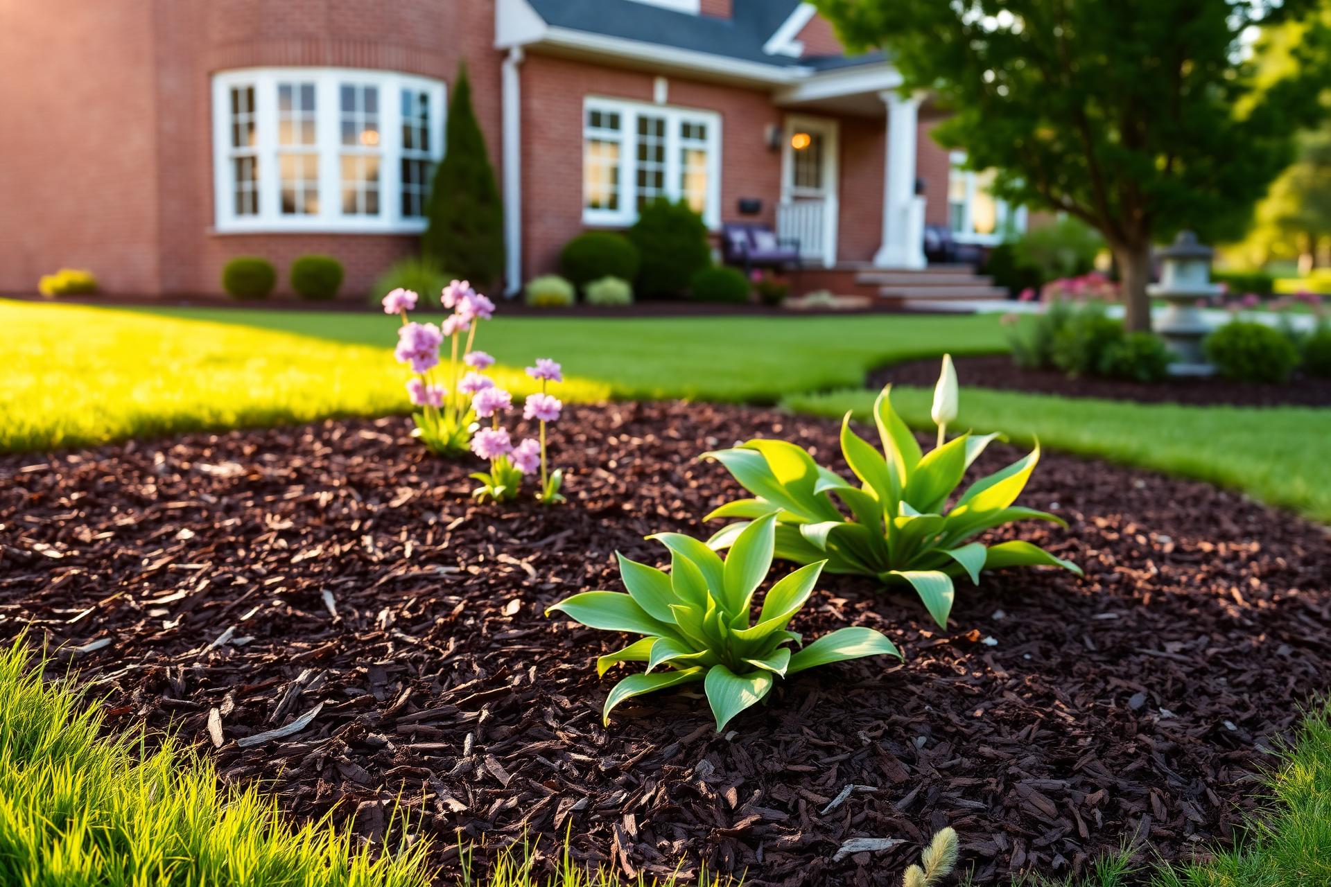 Mulch Installation — Hamilton Ontario Antoine Landscape Contractors